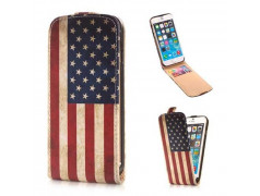 Etui cuir USA pour iPhone 6 ( 4.7 )