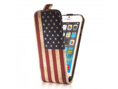 Etui cuir USA pour iPhone 6 ( 4.7 )