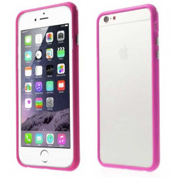 Coque BUMPER rose pour iPhone 6 + ( 5.5 )