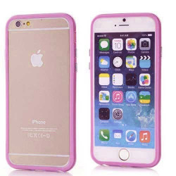 BUMPER LUXE rose pour iPhone 6 ( 4.7 )