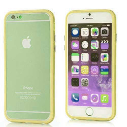 BUMPER LUXE jaune pour iPhone 6 ( 4.7 )