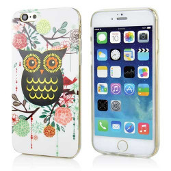 Coque souple HIBOU pour iPhone 6 ( 4.7 )