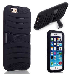 Coque noire SUPERPROTECT TV 1 pour iPhone 6 et iPhone 6S