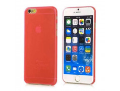 Coque CRYSTAL transparente rouge pour iPhone 6 ( 4.7 )