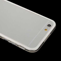 Coque BUMPER transparente et blanche pour iPhone 6 + ( 5.5 )