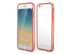 Coque BUMPER transparente et rouge pour iPhone 6 + ( 5.5 )