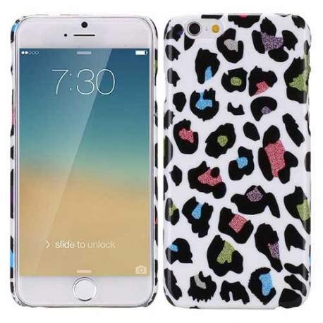 Coque rigide LEOAPARD multicolor pour iPhone 6 ( 4.7 )