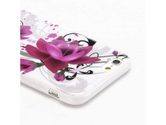 Coque FLEUR mauve pour iPhone 6 ( 4.7 )