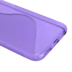 Coque souple S-LINE mauve pour iPhone 6 ( 4.7 )