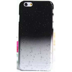 Coque CRYSTAL WATER noire transparente pour iPhone 6 ( 4.7 )