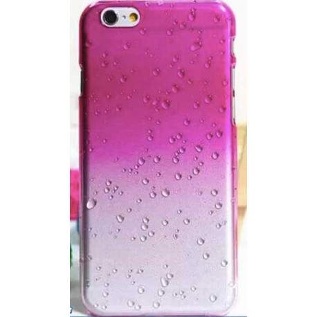 Coque CRYSTAL WATER rose transparente pour iPhone 6 ( 4.7 )