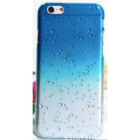 Coque CRYSTAL WATER bleue transparente pour iPhone 6 ( 4.7 )