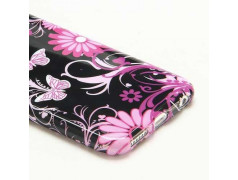 Coque souple FLEURS pour iPhone 6 + ( 5.5 )