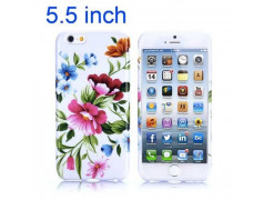 Coque souple FLEURS 3 pour iPhone 6 + ( 5.5 )