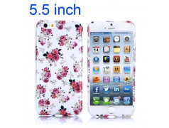 Coque souple FLEURS 4 pour iPhone 6 + ( 5.5 )