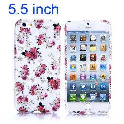 Coque souple FLEURS 4 pour iPhone 6 + ( 5.5 )