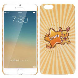 Coque rigide LOVE RABBIT pour iPhone 6 plus ( 5.5 )