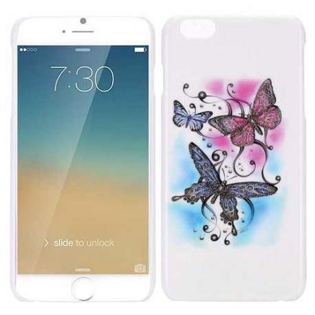 Coque rigide PAPILLONS pour iPhone 6 plus ( 5.5 )