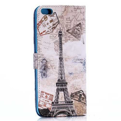 Etui cuir portefeuille PARIS pour iPhone 6 plus ( 5.5 )