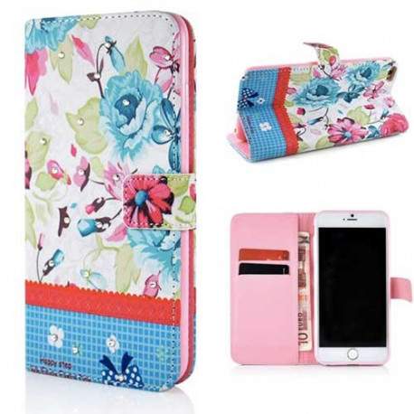 Etui cuir SWEET portefeuille pour iPhone 6 plus ( 5.5 )