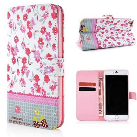 Etui cuir SWEET 2 portefeuille pour iPhone 6 plus ( 5.5 )