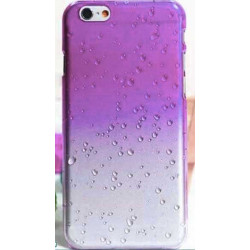 Coque CRYSTAL WATER mauve transparente pour iPhone 6 ( 4.7 )