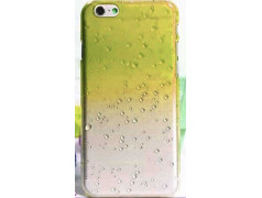 Coque CRYSTAL WATER jaune transparente pour iPhone 6 ( 4.7 )