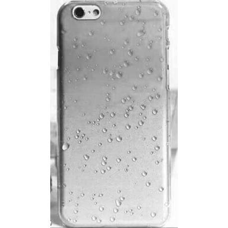 Coque CRYSTAL WATER blanche transparente pour iPhone 6 ( 4.7 )