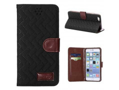 Etui cuir portefeuille DELUXE pour iPhone 6 plus ( 5.5 )