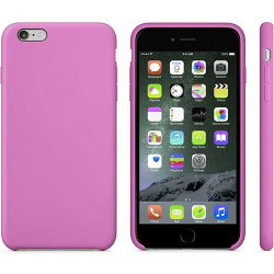Coque silicone rose pour iPhone 6 + ( 5.5 )