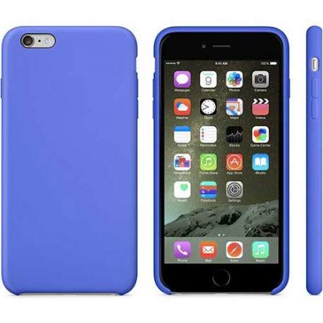 Coque silicone mauve pour iPhone 6 + ( 5.5 )