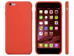 Coque silicone rouge pour iPhone 6 + ( 5.5 )