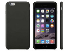 Coque silicone noire pour iPhone 6 + ( 5.5 )