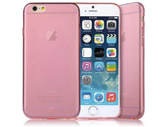 Coque CRYSTAL semi rigide rose pour iPhone 6 plus ( 5.5 )