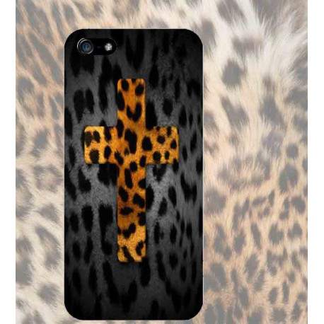 Coque CROIX LEOPARD 1 pour Iphone 6 (4.7)