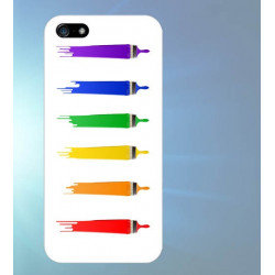 Coque Pinceaux Color pour Iphone 6 (4.7)