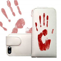 Etui cuir BLOOD pour iPhone 6 (4.7)