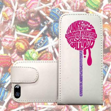 ETUI CUIR CHUPA CHUPS POUR IPHONE 6 (4.7)