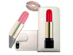 ETUI CUIR LIPSTICK POUR IPHONE 6 (4.7)