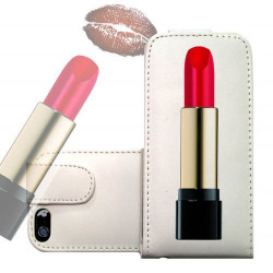 ETUI CUIR LIPSTICK POUR IPHONE 6 (4.7)