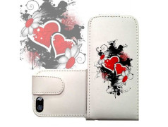 ETUI CUIR COEUR 2 POUR IPHONE 6 (4.7)