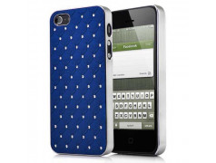 Coque rigide BLING bleue pour iPhone 6 ( 4.7 )