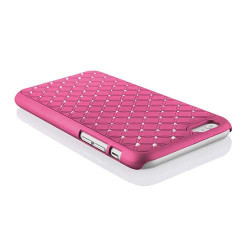 Coque rigide BLING rose pour iPhone 6 ( 4.7 )