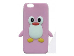 Coque PINGOUIN rose pour iPhone 6 et iPhone 6S