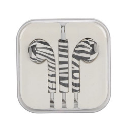 Ecouteurs In-Ear ZEBRE pour Telephones et lecteurs multimedia