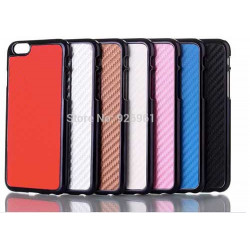 Coque CARBONE noire pour iPhone 6 et iPhone 6 plus