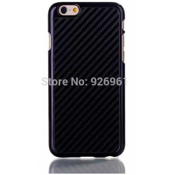 Coque CARBONE noire pour iPhone 6 et iPhone 6 plus