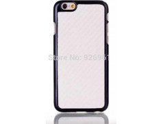 Coque CARBONE blanche pour iPhone 6 et iPhone 6 plus