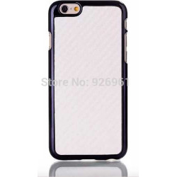 Coque CARBONE blanche pour iPhone 6 et iPhone 6 plus