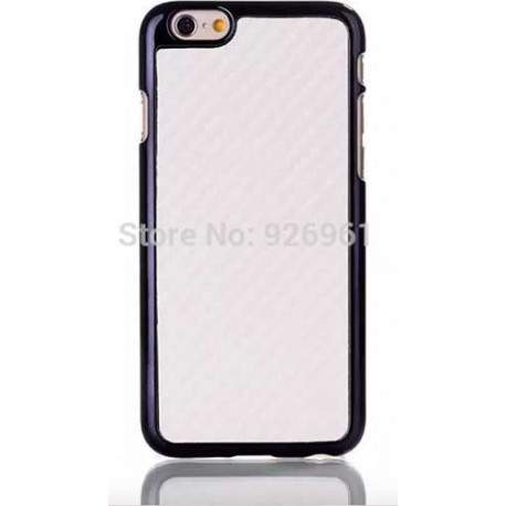 Coque CARBONE blanche pour iPhone 6 et iPhone 6 plus